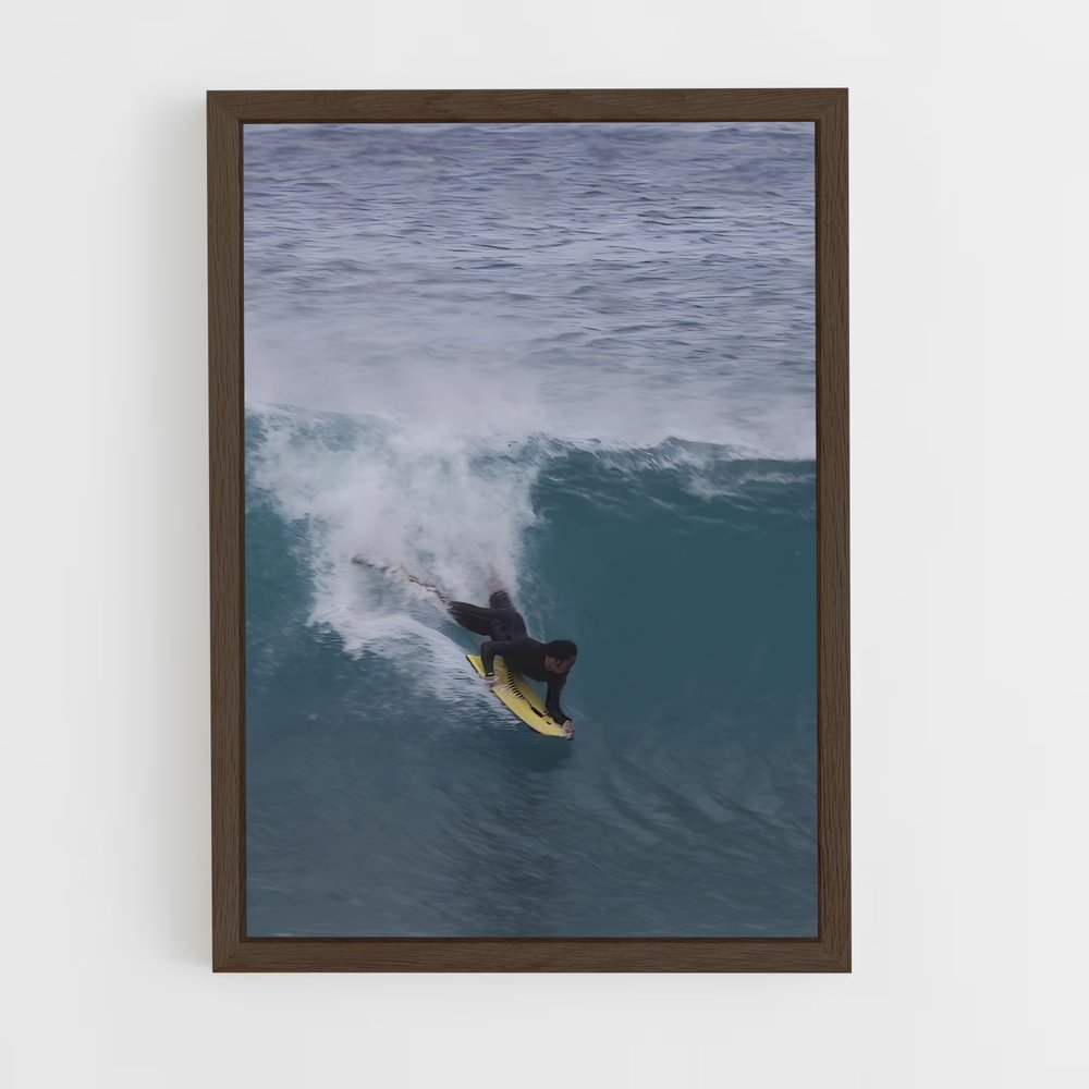 Poster Surf en Fusion – affiche Bodyboard (vue 5)